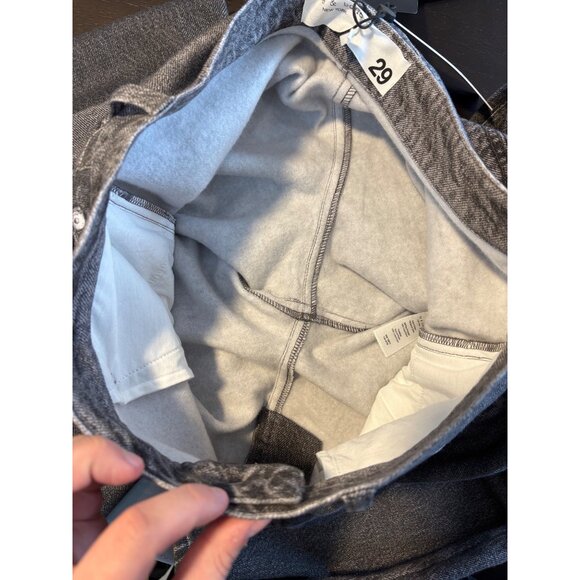 NEW Rag & Bone Charlize Miramar Fleece Terry High-Rise Wide-Leg Sweatpant Jeans - Picture 12 of 14